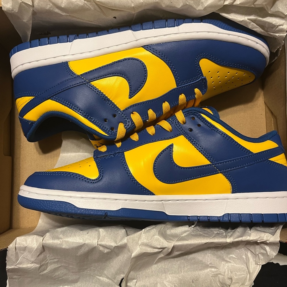 Nike Dunk Low ( UCLA ). Size 10 Brand New